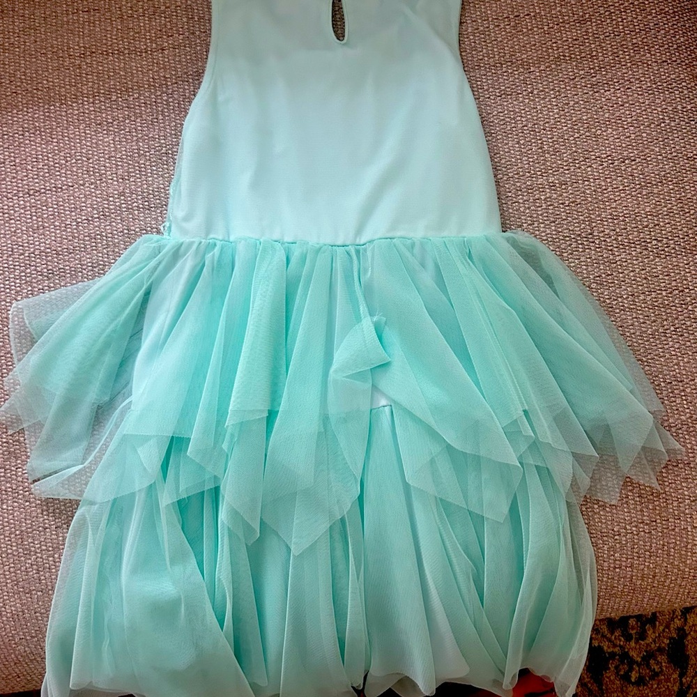 Girls dress teal size 7/8